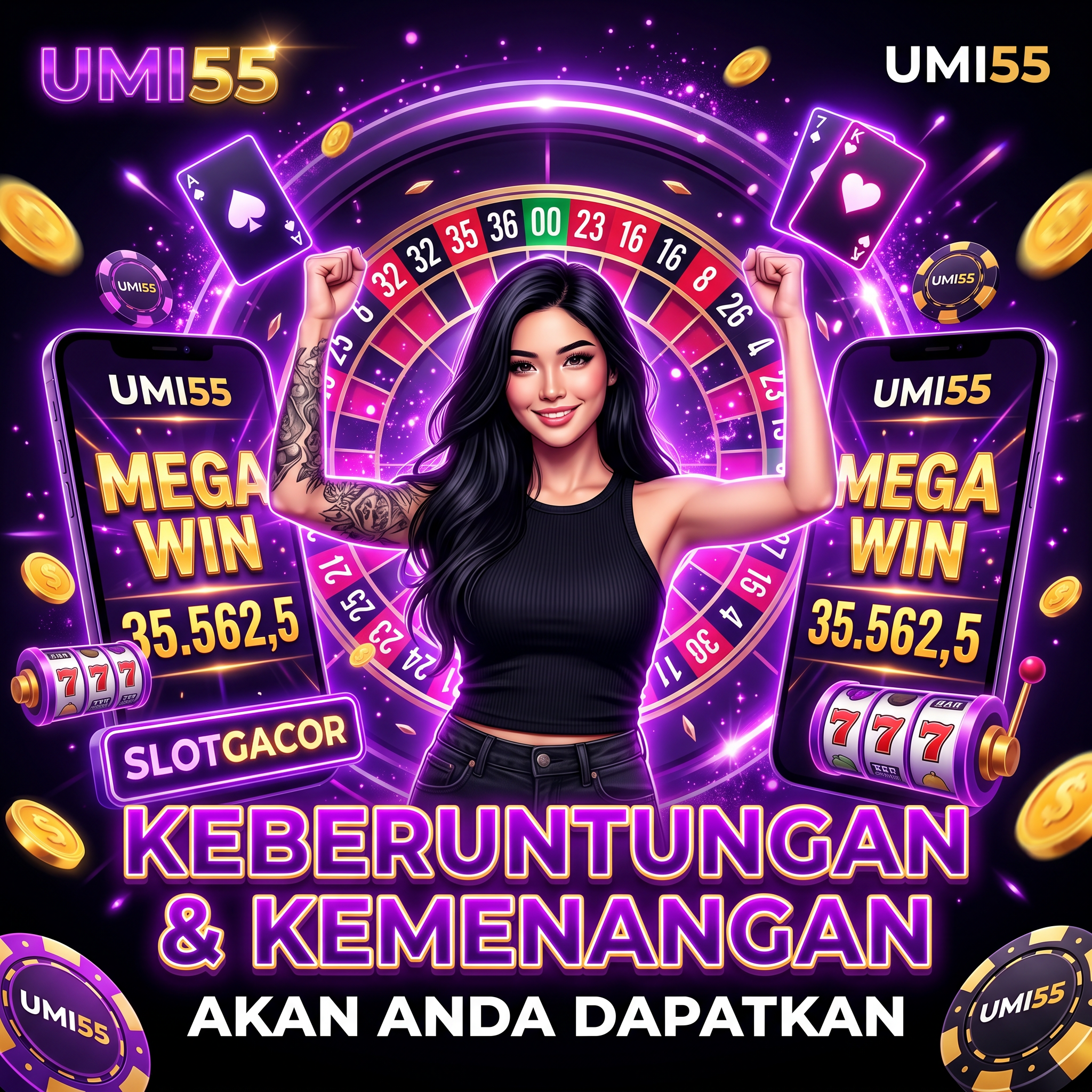 UMI55: Tempat Terbaik Main Slot Online, Klik Daftar & Rasakan Sensasinya